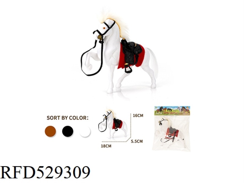 SUPER FLEECE HORSE WITH BENT LEGS