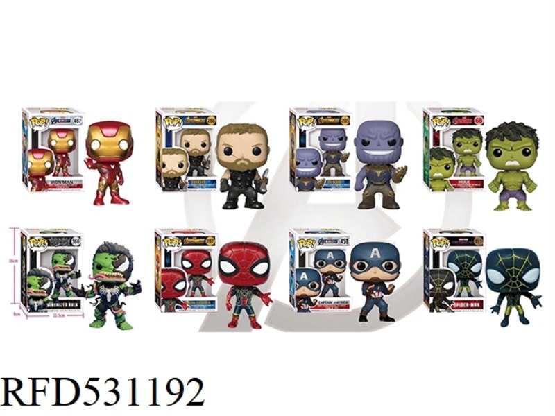THE AVENGERS POP IS IN CHARGE