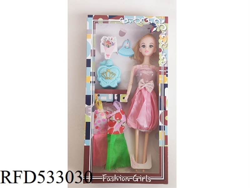 A NINE-JOINTED PRINCESS WITH A BAG