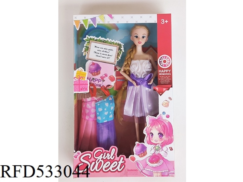 NINE-JOINTED PRINCESS IN A SHORT SKIRT