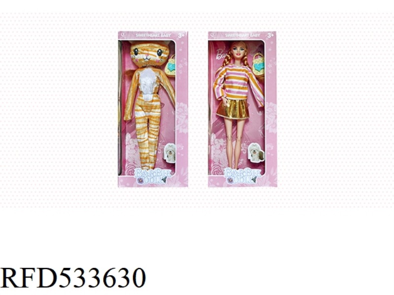 BARBIE'S 11-JOINTED PET KITTEN