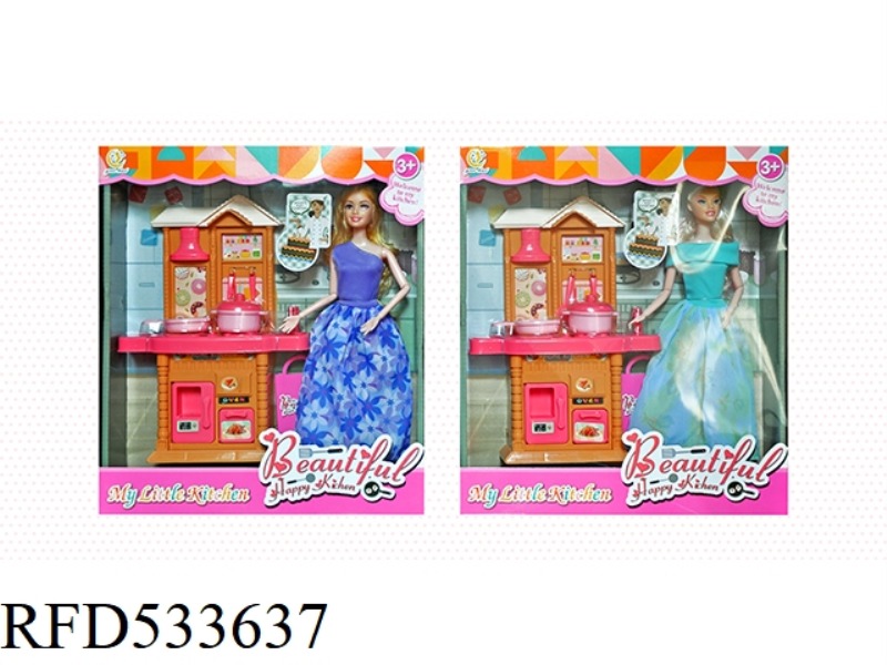 11 JOINT BARBIE VILLA KITCHEN