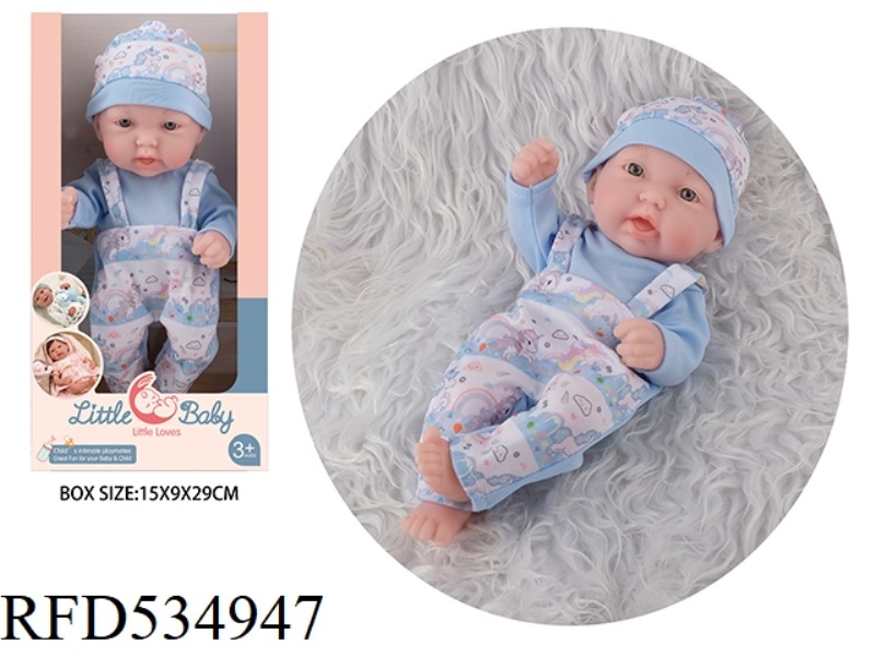 10 INCH BABY DOLL IS ALL ENAMELLED