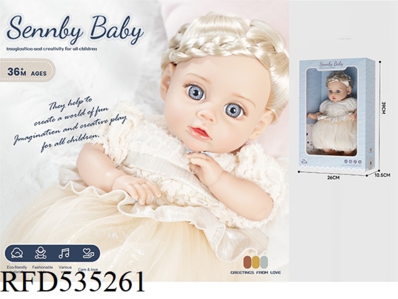 14 INCH COTTON BODY SIMULATION REBIRTH DOLL (SIX-TONE IC)
