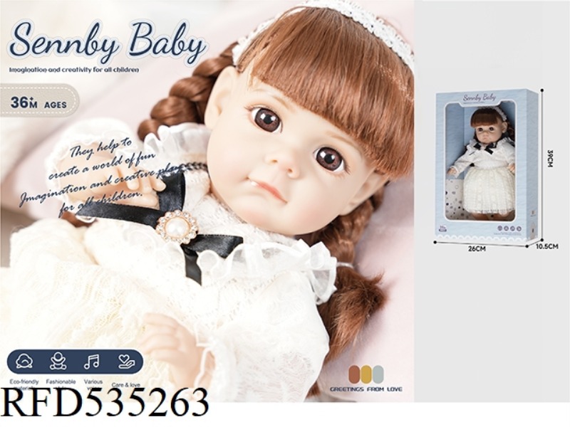 14 INCH COTTON BODY SIMULATION REBIRTH DOLL (SIX-TONE IC)