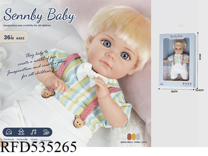 14 INCH COTTON BODY SIMULATION REBIRTH DOLL (SIX-TONE IC)