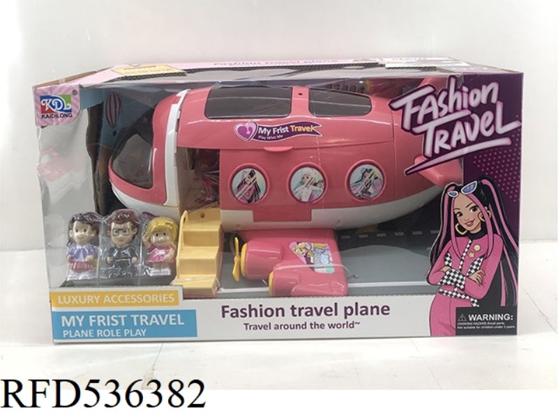 BARBIE ORGANIZER SCENE AIRPLANE SET
