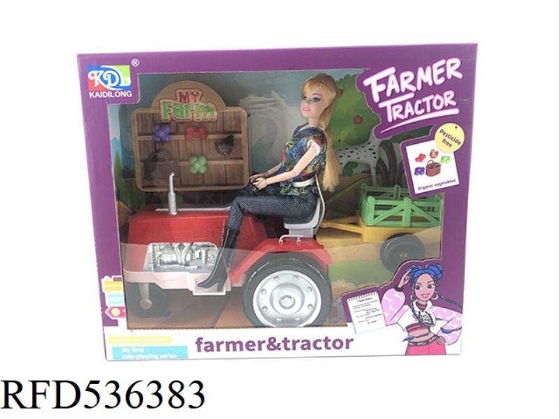 BARBIE FARMER CAR