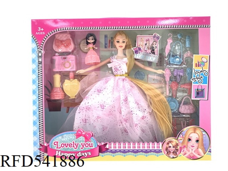 11-INCH FULL-BODY LIVE HANDS AND THIGHS BARBIE DOLL