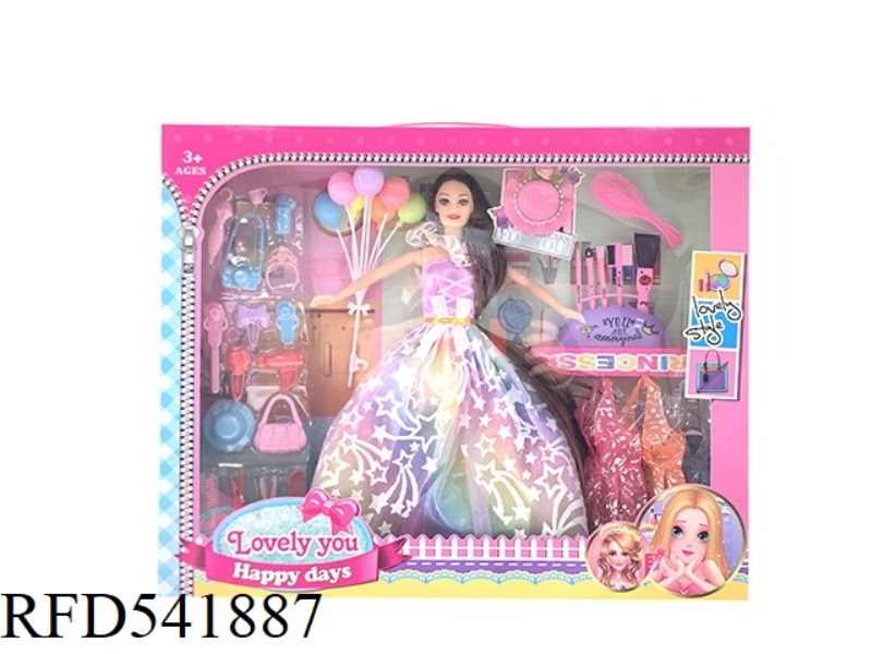 11-INCH FULL-BODY LIVE HANDS AND THIGHS BARBIE DOLL
