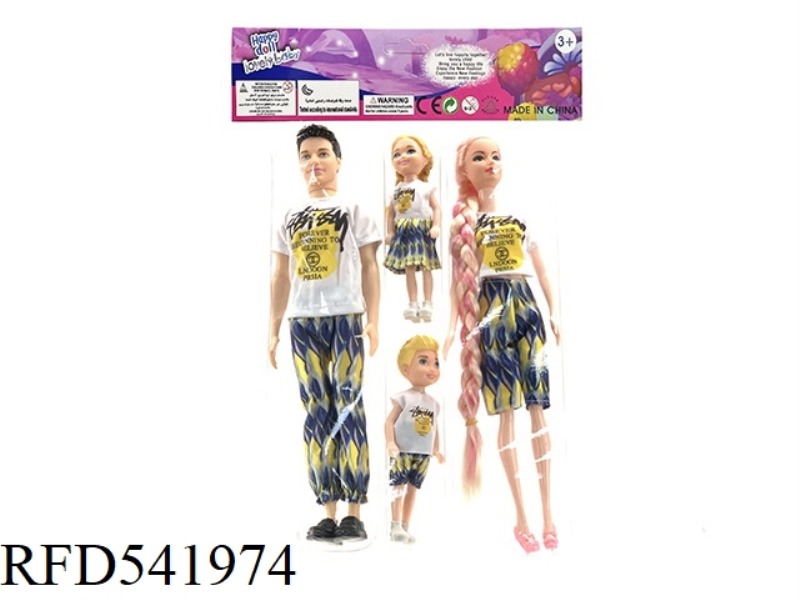 11-INCH FULL-BODY BARBIE FAMILY DRESS