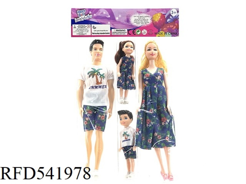 11-INCH FULL-BODY BARBIE FAMILY DRESS