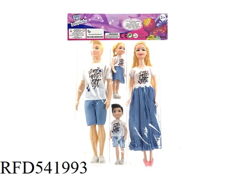 11-INCH FULL-BODY BARBIE FAMILY DRESS