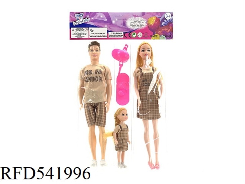 11-INCH FULL-BODY BARBIE FAMILY DRESS