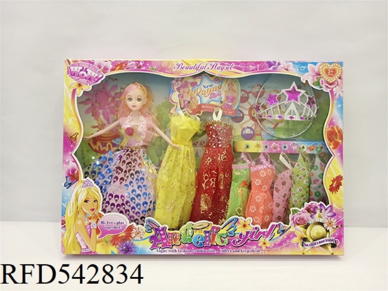 A FULL-BODY BARBIE SET