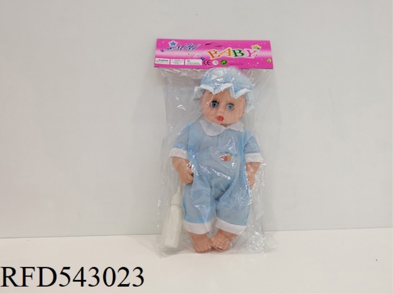 TWELVE INCH DOLL WITH A HAT MUSIC