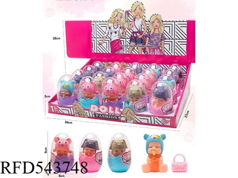 EGG SITTING BABY + BAG 20PCS