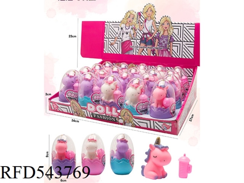 EGG UNICORN + BABY BOTTLE 20PCS