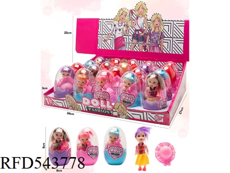 LITTLE KELLY EGGS + HAT 20PCS