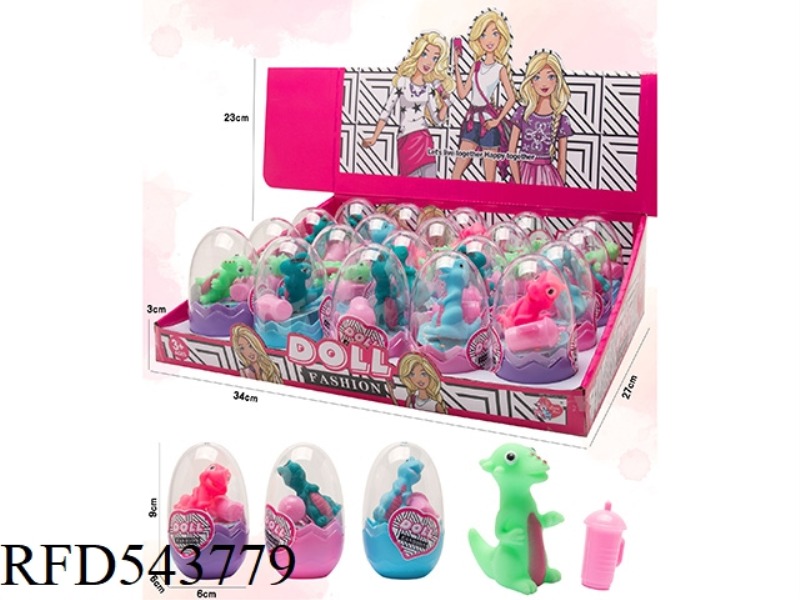 EGG DINOSAUR + BABY BOTTLE 20PCS