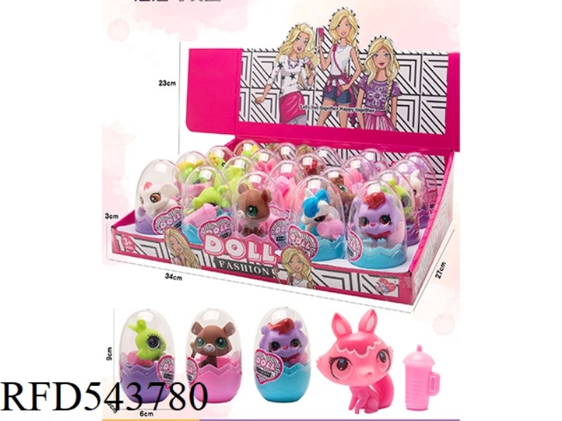 EGG PACK Q PET MIXED 20PCS