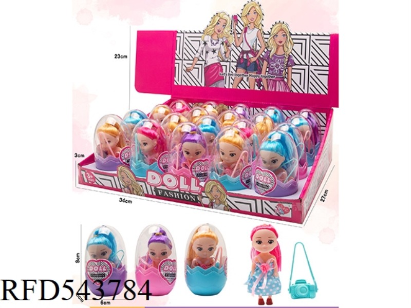 EGG PACK 3-INCH ROLI + CAMERA 20PCS