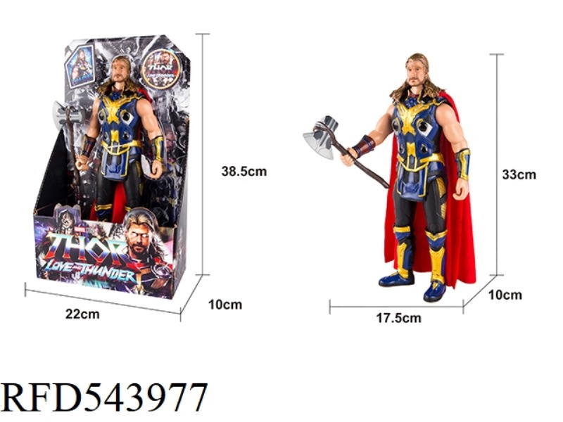 THOR 4 LOVE AND THUNDER RUNE KING THUNDER GOD (CLOAK, AXE)