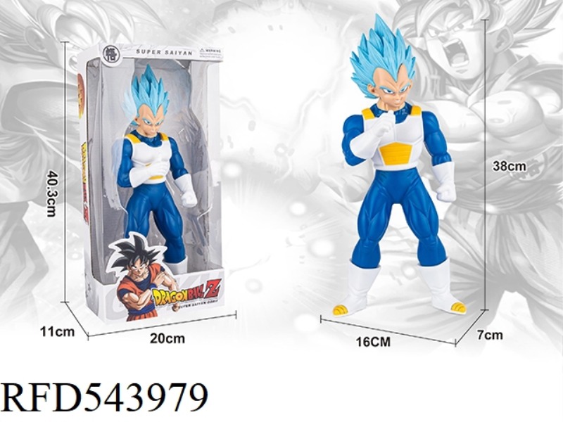 DRAGON BALL SUPERHERO SUPER BLUE VEGETA 38CM