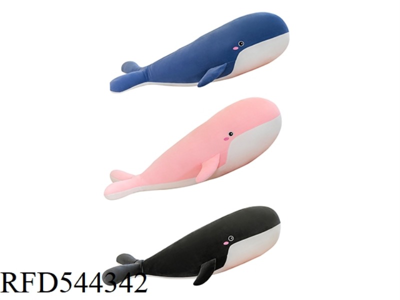 76CM WHALE PILLOW DOLL