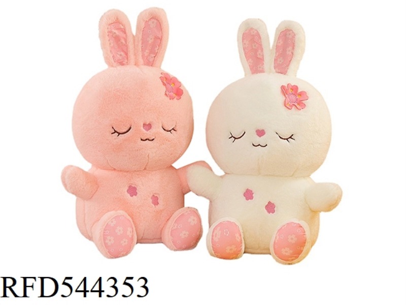 38CM CHERRY BLOSSOM RABBIT DOLL