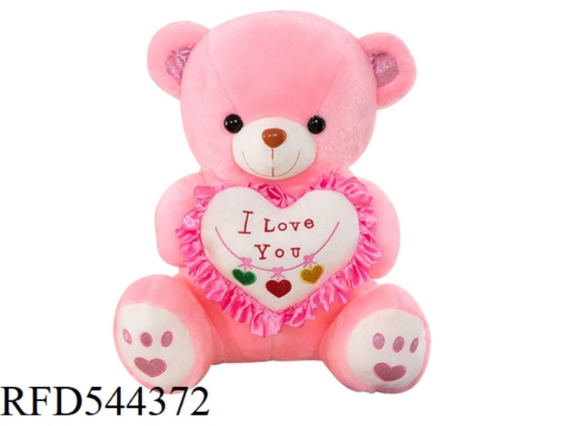 30CM PINK TEDDY BEAR DOLL