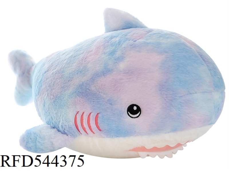 27CM COLORFUL SHARK DOLL