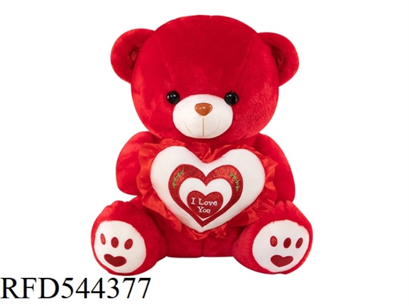 50CM RED TEDDY BEAR DOLL