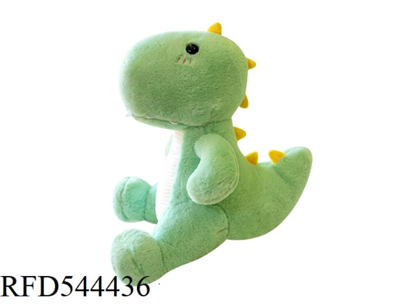 30CM GREEN ONE-HORNED DINOSAUR DOLL