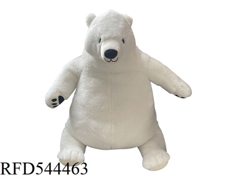 54CM WHITE BEAR DOLL