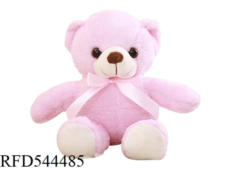 35CM PINK SCARF TEDDY BEAR DOLL