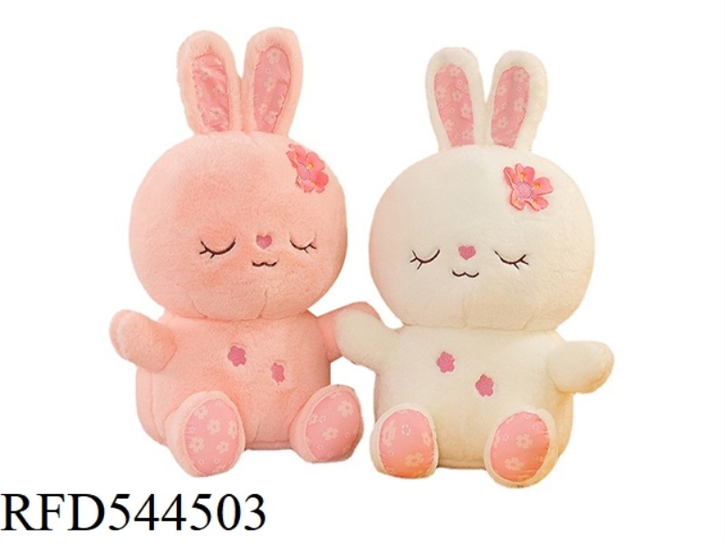 30CM CHERRY BLOSSOM RABBIT DOLL