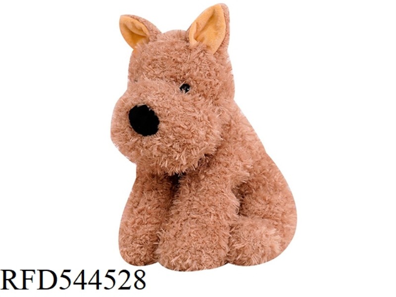40CM BROWN WEST HIGHLAND SIMULATION DOG DOLL