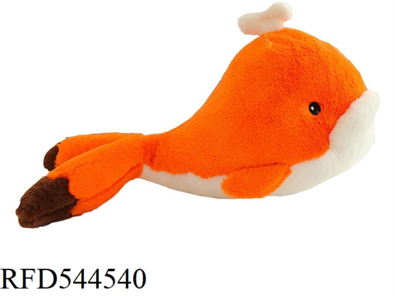 52CM FOX WHALE DOLL