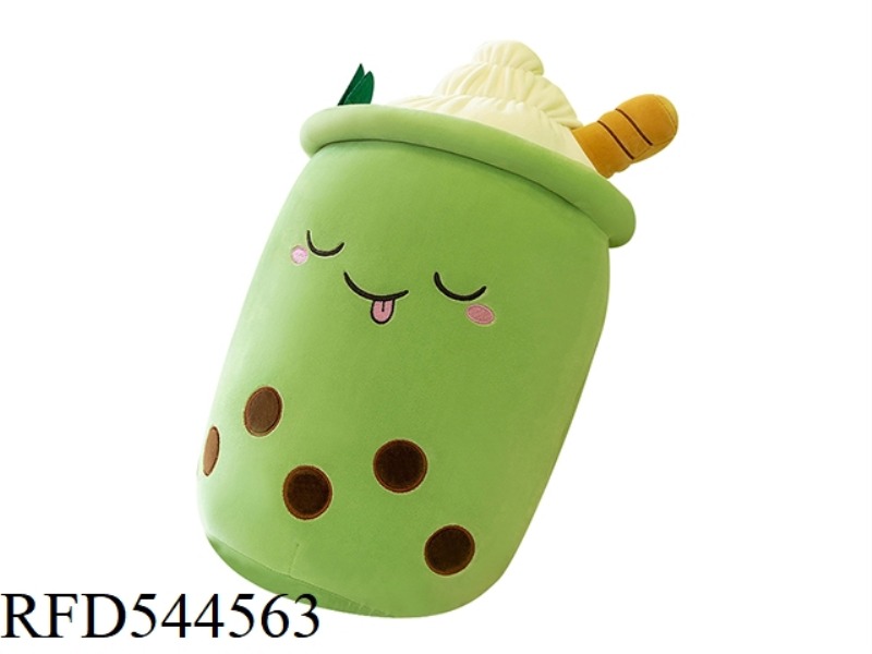 35CM GREEN ICE CREAM MILK TEA DOLL