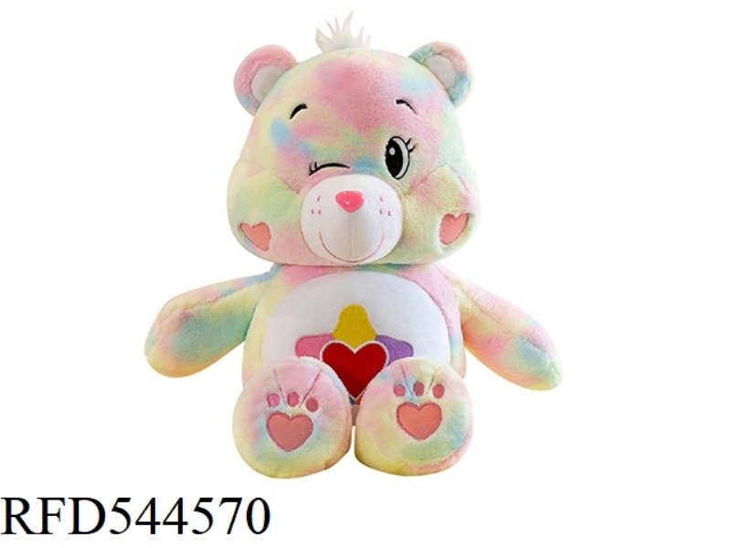 47CM WINKING RAINBOW BEAR DOLL