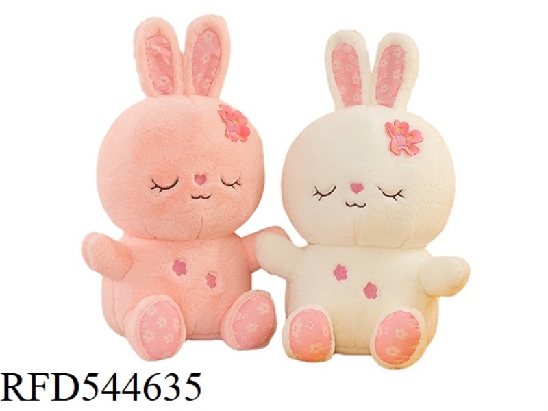 57CM CHERRY BLOSSOM RABBIT DOLL
