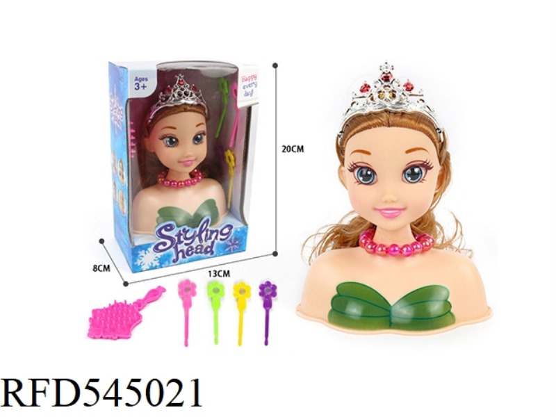 ICE PRINCESS MAKEUP HEAD