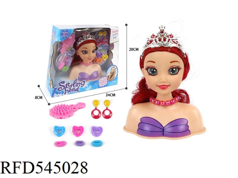 ICE PRINCESS MAKEUP HEAD