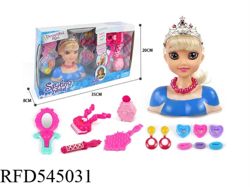 ICE PRINCESS MAKEUP HEAD