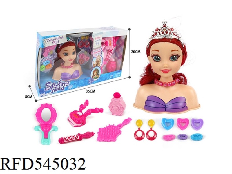 ICE PRINCESS MAKEUP HEAD