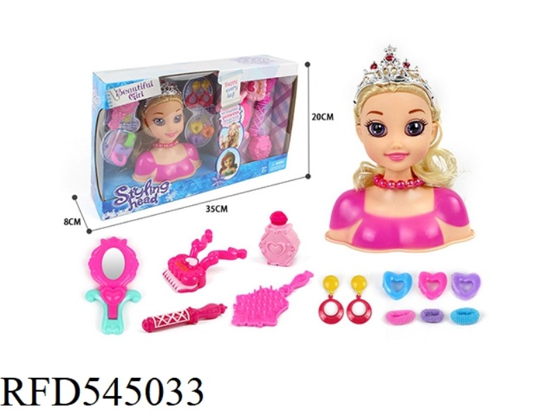 ICE PRINCESS MAKEUP HEAD