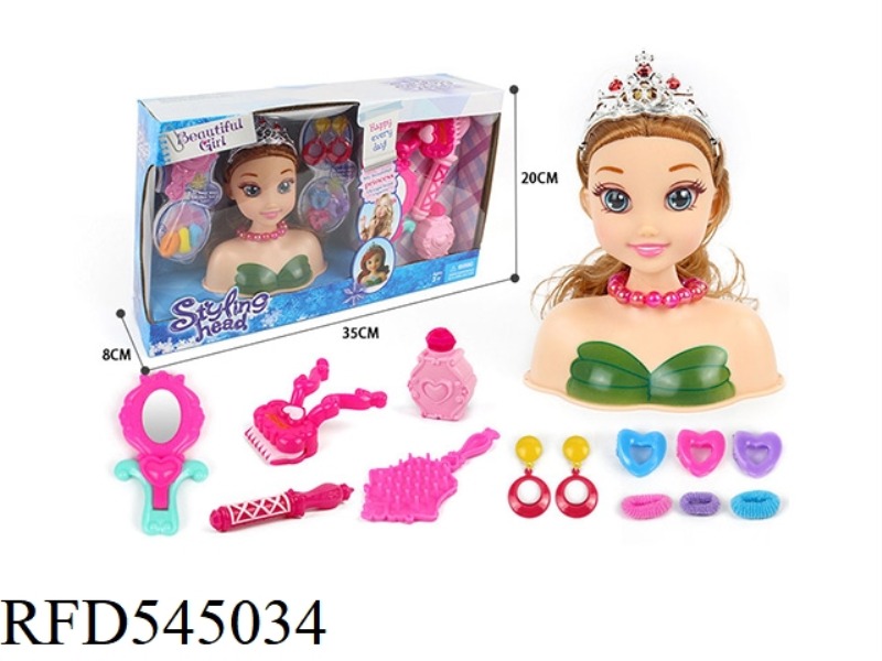 ICE PRINCESS MAKEUP HEAD