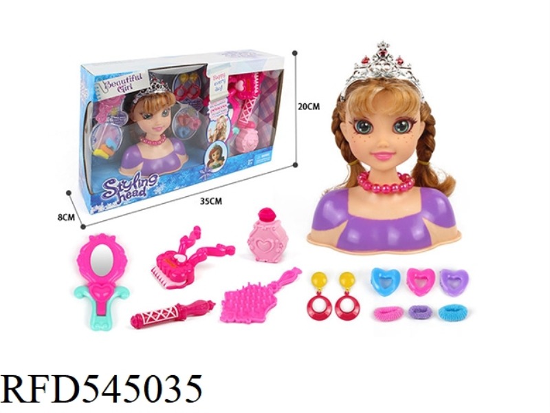 ICE PRINCESS MAKEUP HEAD
