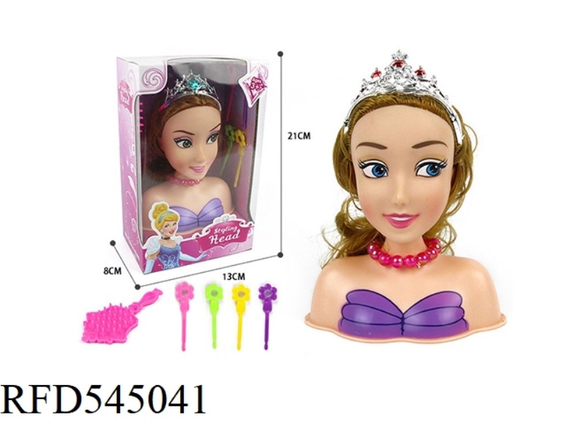 HALF PRINCESS MAKEUP HEAD